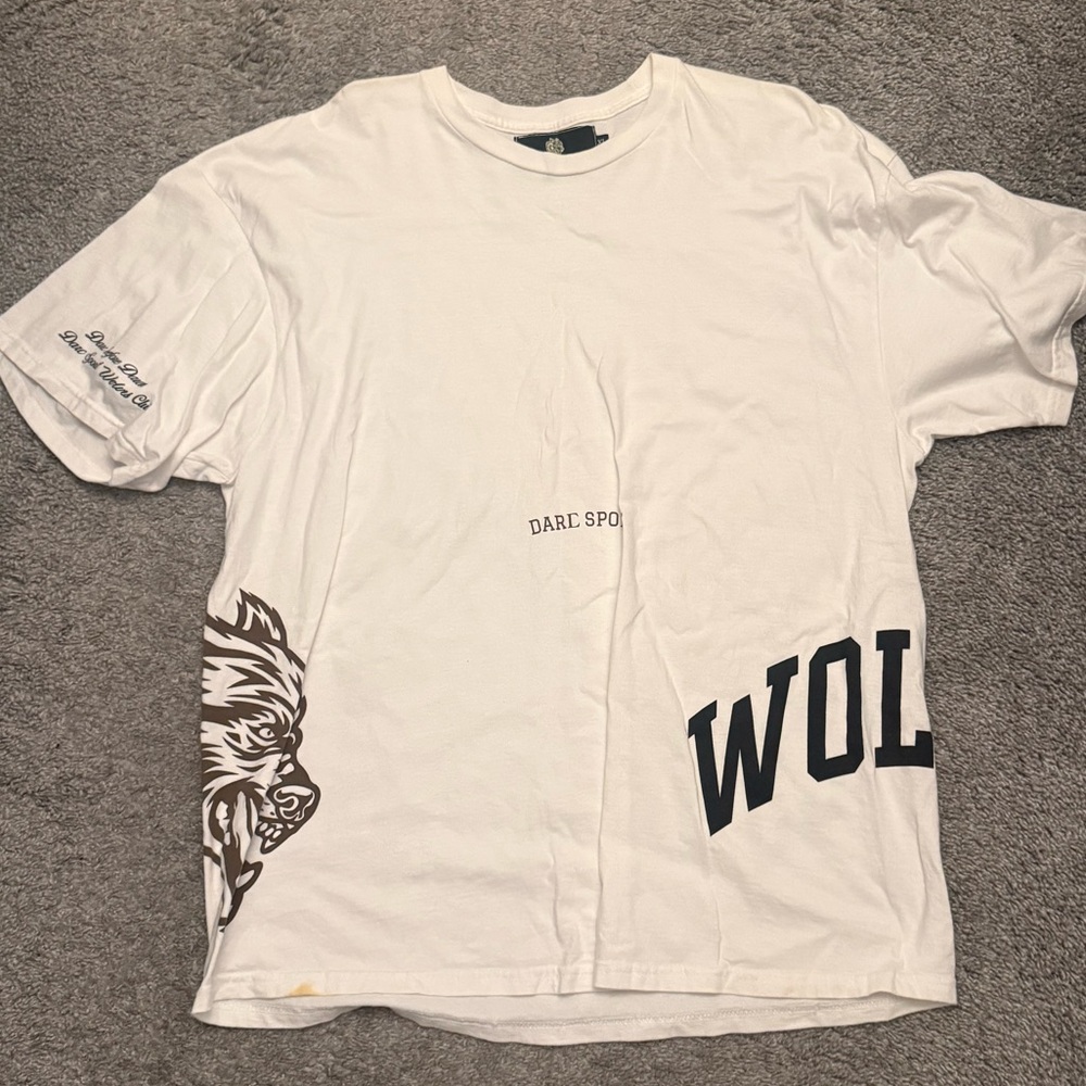 White Graphic Men's T-Shirt